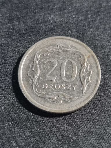 Польша 20 грошей 2000