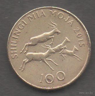 Танзания. 100 шиллингов 2015
