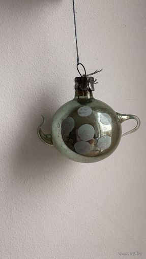 Елочная игрушка Чайник СССР