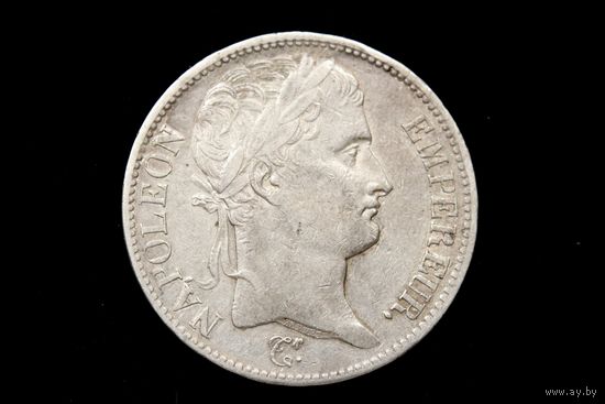 5 франков 1810 г. Париж (Франция), Наполеон Бонапарт. Кабинетная патина!