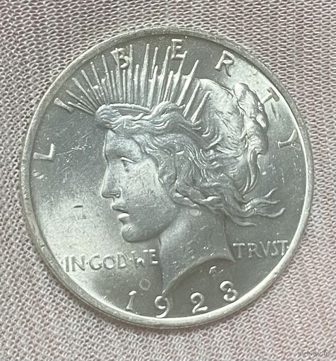 Монета США 1 доллар 1923 "Мирный доллар"