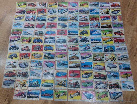 Вкладыши Turbo жёлтый 115 шт.