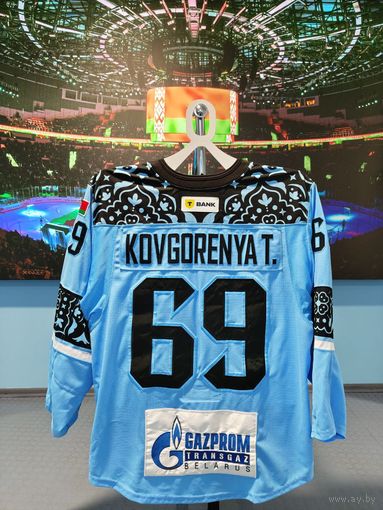 Свитер хоккейный игровой #69 KOVGORENYA T. с матча 22.12.2024 в г.Ташкенте