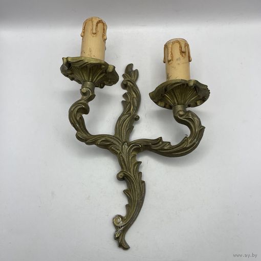 Светильник-бра бронзовый. Италия. 3725