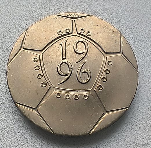 Великобритания 2 фунта, 1996 Чемпионат Европы по футболу 1996 4-2-7