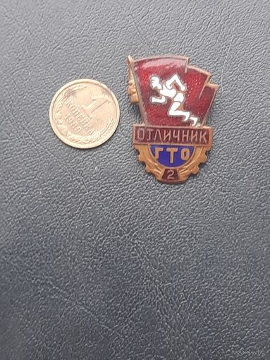 Значок Отличник ГТО 2 разряд(2)