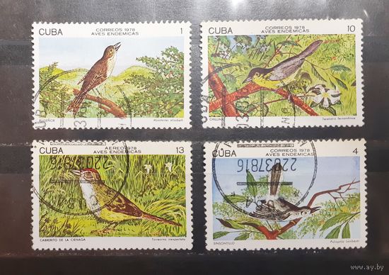 Куба. 1978 год. Фауна. Птицы (428)