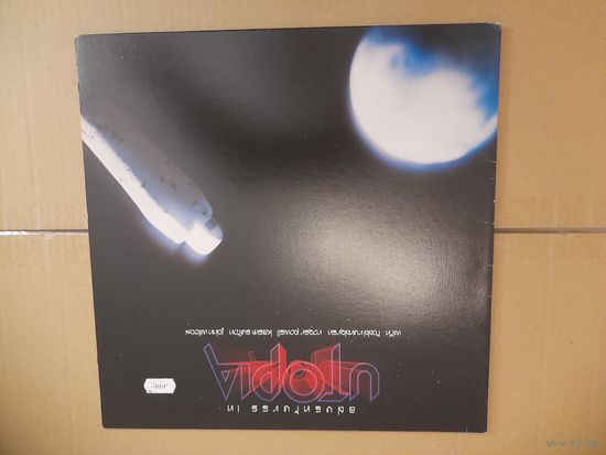 UTOPIA (TODD RUNDGREN)  "ADVENTURES IN UTOPIA" 1980 LP CANADA BEARSVILLE  QBR6991 --  NM-