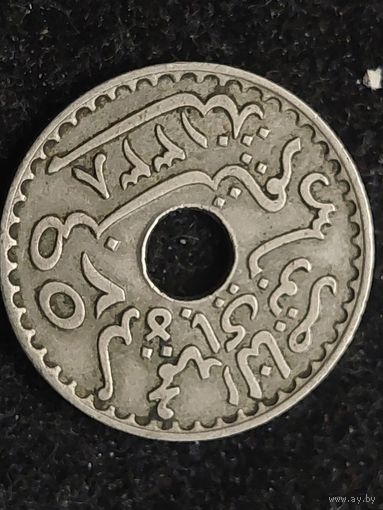 25 сантимов тунис 1920