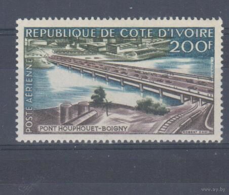 [1105] Кот ди Вуар 1959. Мост. MNH Кат.6 е.