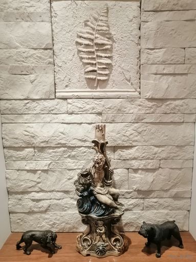 Старинная бутылка от вина Италия  клеймо