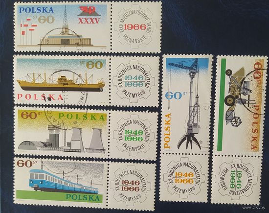 Польша 1966 промышленность.