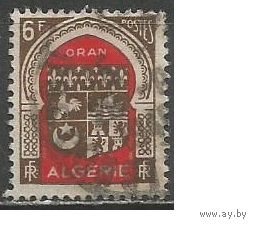 Алжир(французский). Герб г.Оран. 1947г. Mi#273.