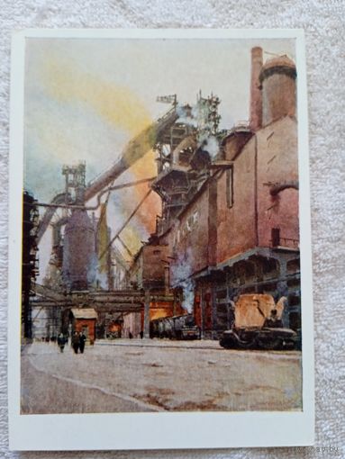 1959. соцреализм. Семенов. Домны Тагила