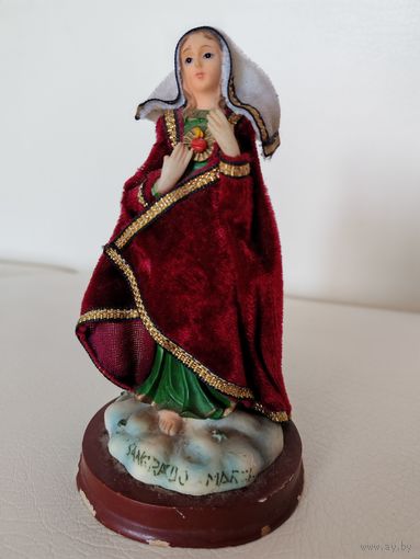 Старинная статуэтка Sangrada Maria.