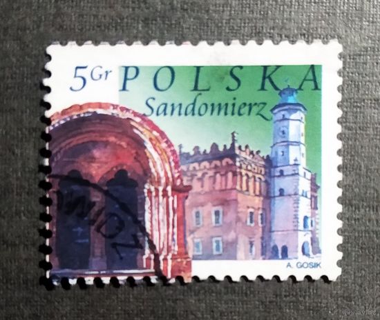 Марка Польша 2004 год Сандомир