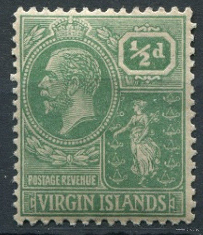1922 Виргинские острова** Георг V (SG 86)
