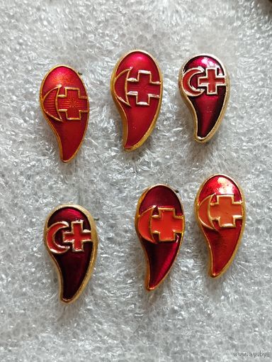 Красный крест СССР. Разновидности.