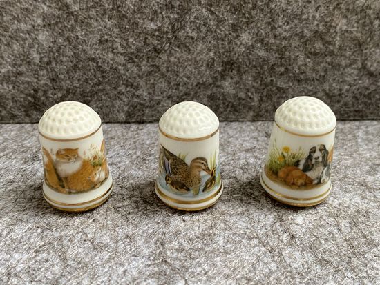 Наперстки, фарфор, Англия.