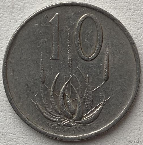 ЮАР 10 центов 1986 г.