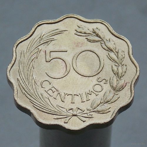 Парагвай 50 сентимо 1953