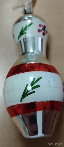 Елочная игрушка Кувшин. СССР