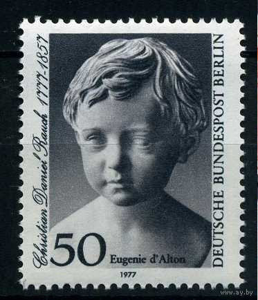 Германия ЗАПАДНЫЙ БЕРЛИН 1977 г. БЮСТ РАУХА - Michel  541 **MNH