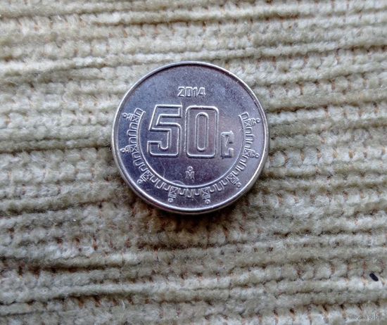 Werty71 Мексика 50 малюсеньких сентаво 2014