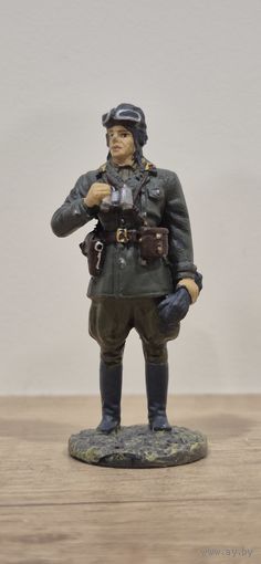 Офицер бронетанковых войск в походной форме, 1941–1943 гг. Солдаты Великой Отечественной Войны