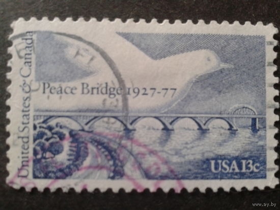 США 1977 мост в Канаду