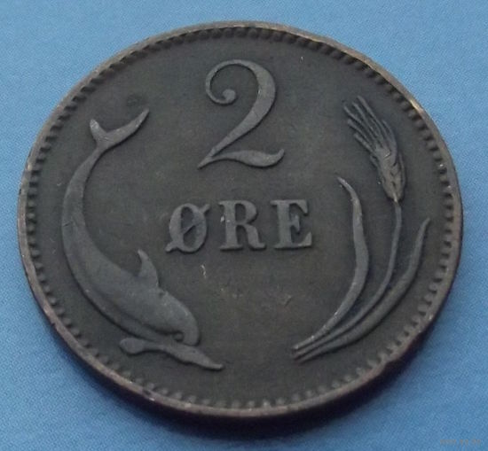 Дания. 2 эре 1899