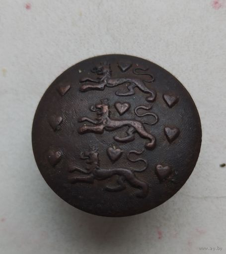 Военная пуговица датской армии