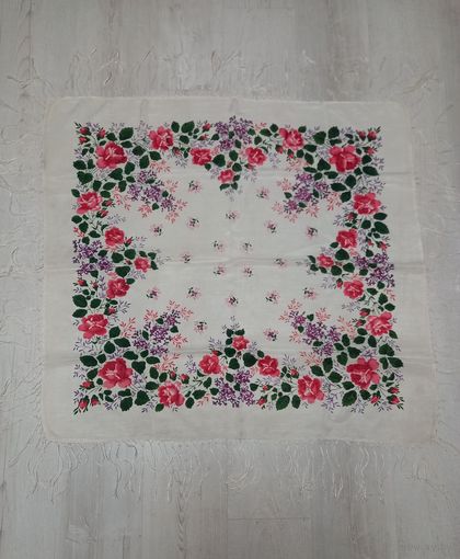 Платок винтаж, косынка на голову СССР