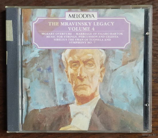 CD,(UK) The Mravinsky Legacy Volume 4: Mozart, Bartok, Sibelius; Symphony No. 7
