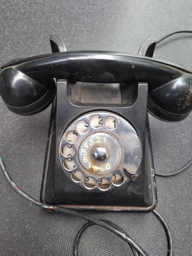 Телефон карболитовый