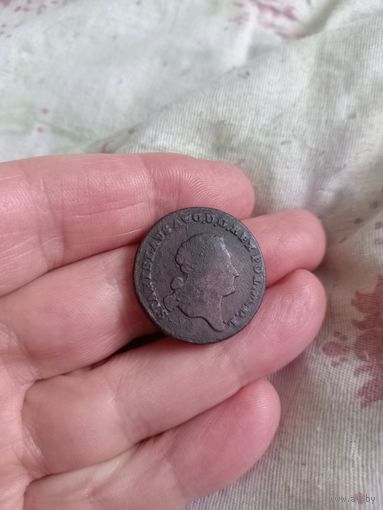 Неплохой трояк Понятовского 1766 год