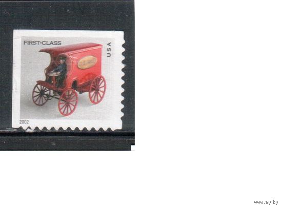 США-2002 (Мих.3588 BЕ) , * (без клея) , Стандарт,1-й класс Транспорт,