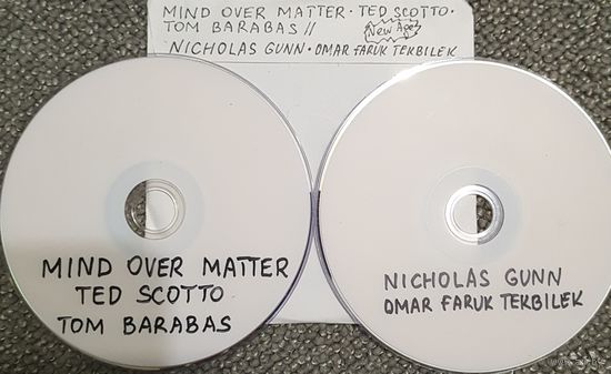 DVD MP3 дискография MIND OVER MATTER, Ted SCOTTO, Tom BARABAS, Nicholas GUNN, Omar Faruk TEKBILEK- 2 DVD