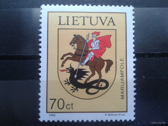 Литва 1999 Герб г. Марьямполе**
