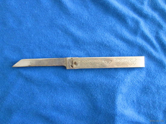 Нож складной рамочный времен Бсср ,з-д М Т З. Заводской без рамки ,