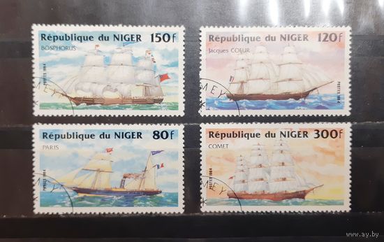 Нигер. 1984 год. Флот. Парусники (914)