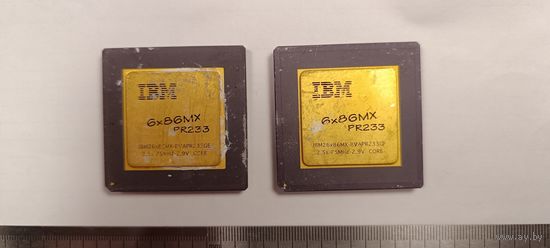 Процессор керамический IBM 6*86MX PR233GE и PR233GF (редкий!). Цена за весь лот (2 шт)