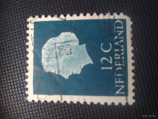 Нидерланды. Стандарт. 1954г. гашеная