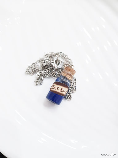 Кулон пузырек "Lost Soul/Потерянная душа" по лору Dark Souls, Dungeons & Dragons и другие фэнтезийные миры