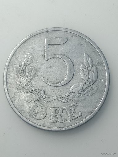 Дания 5 эре 1941 года .