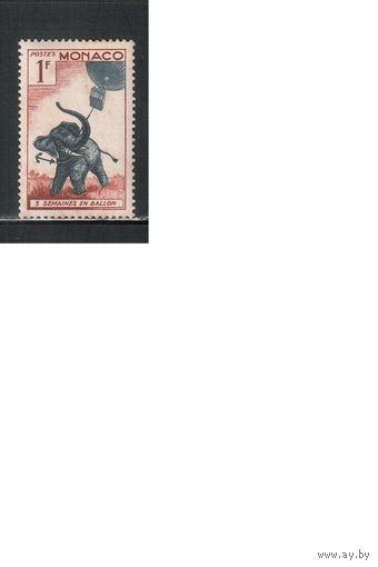 Монако-1955(Мих.512)  *   , 50-лет смерти Жюля Верна, Слон