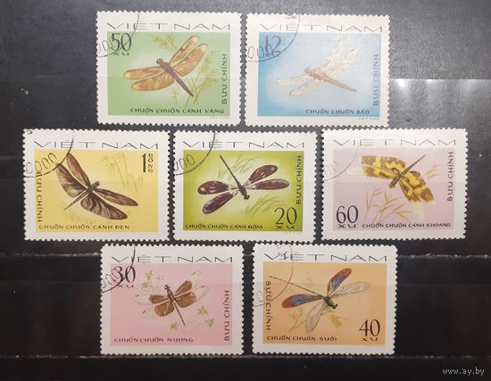 Вьетнам. 1977 год. Фауна. Стрекозы (1335)