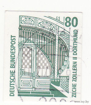 Главный вход в шахту Цоллерн II, Дортмунд 1991 год