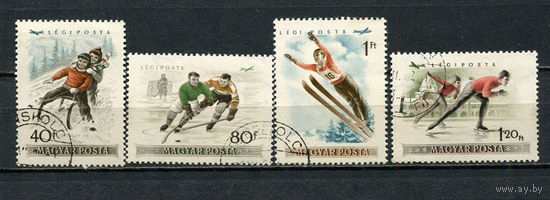 Венгрия - 1955 - Спорт - 4 марки. Гашеные.  (Лот 14Fx)-T25P35