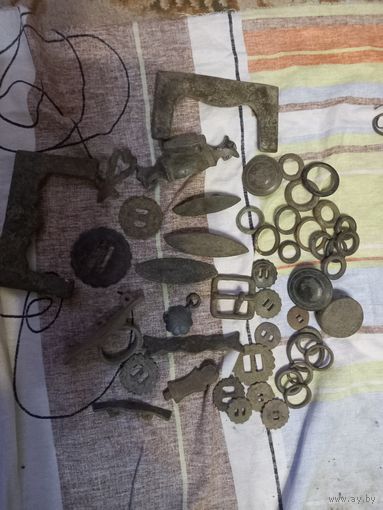 Конина.Элементы конской упряжи Сборный лот с 10 руб